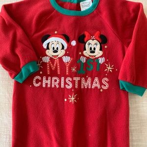 Disney Store 1st Christmas pajamas